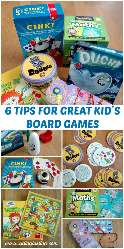6 Tips for great kid´s board games