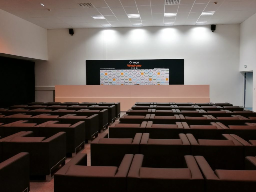 Orange Vélodrome press room