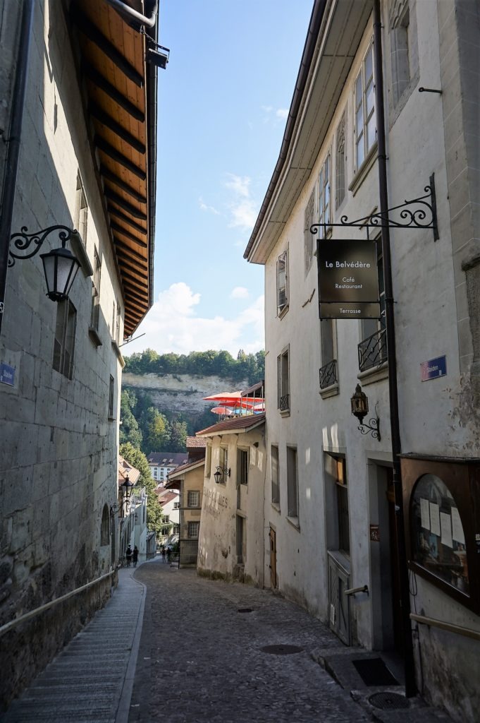 fribourg tourist map