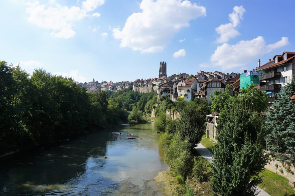 fribourg tourist map