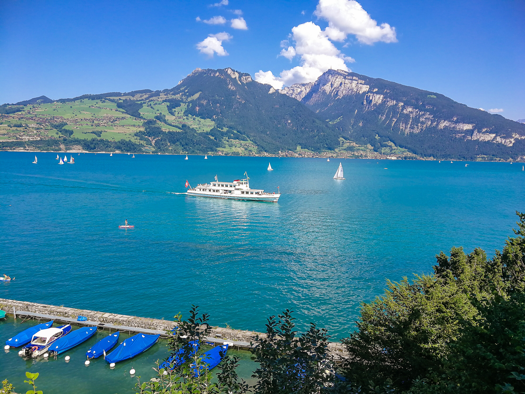 lake thun cruise itinerary