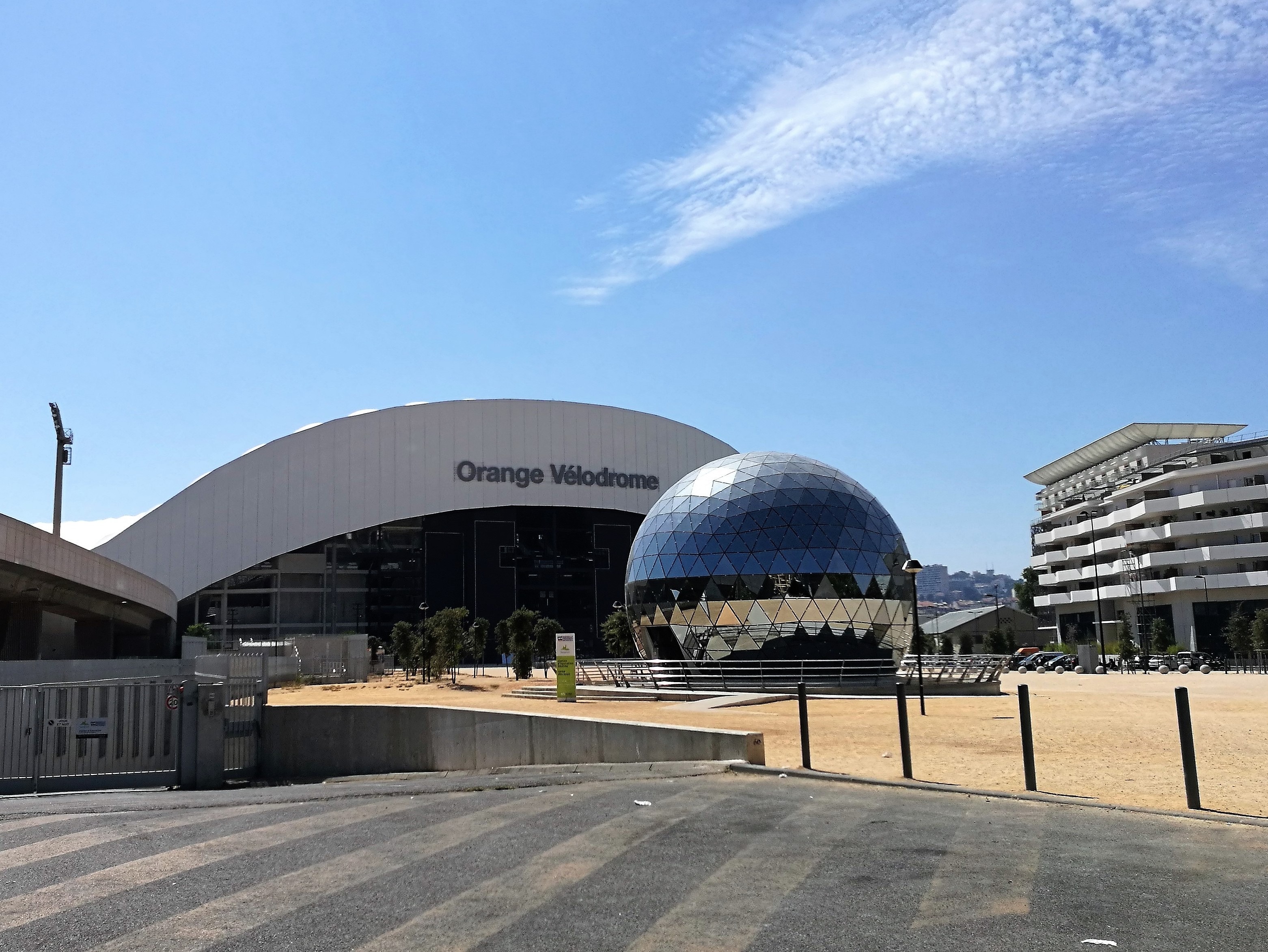 Orange Vélodrome - stadion Olympique de Marseille - Naše švýcarské zážitky