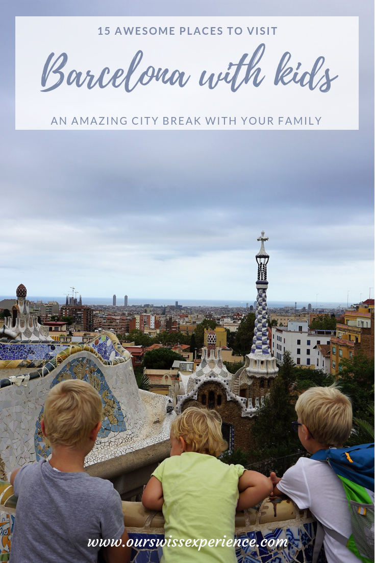 Barcelona with kids itinerary