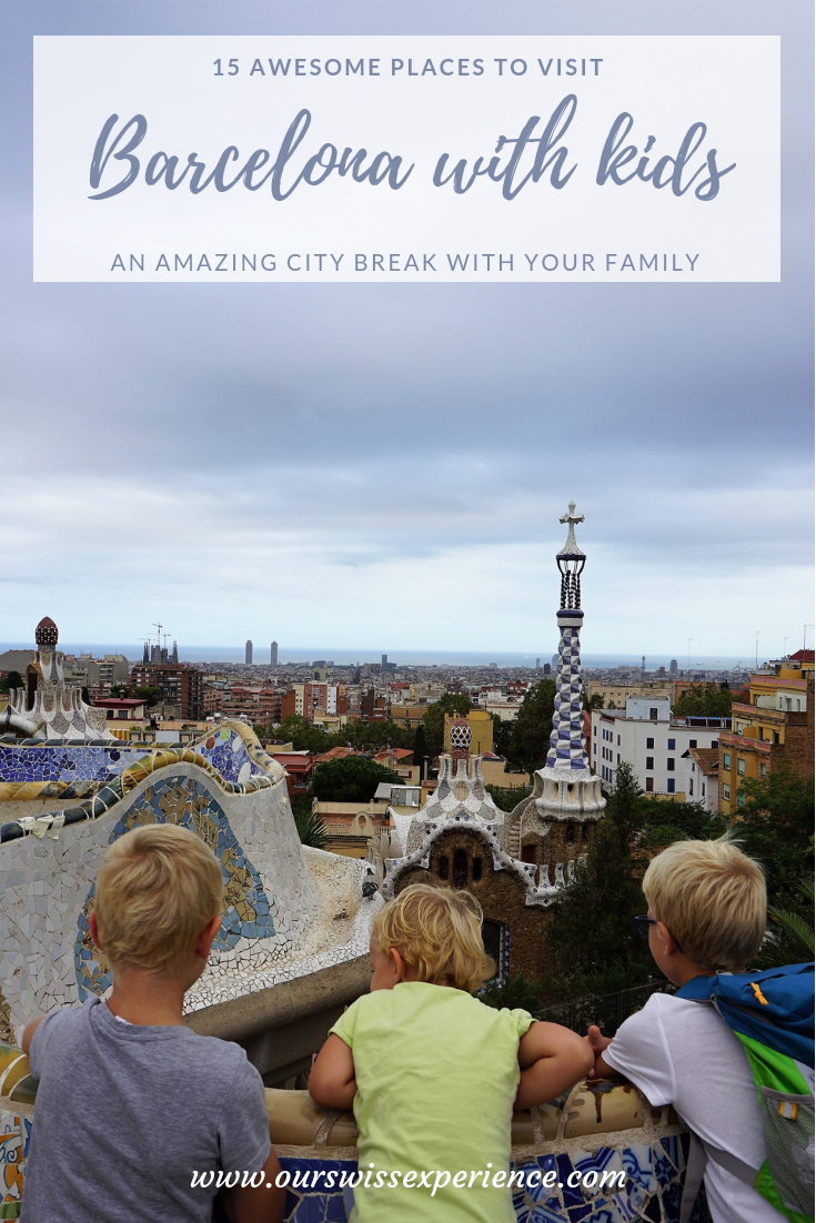 barcelona with kids itinerary
