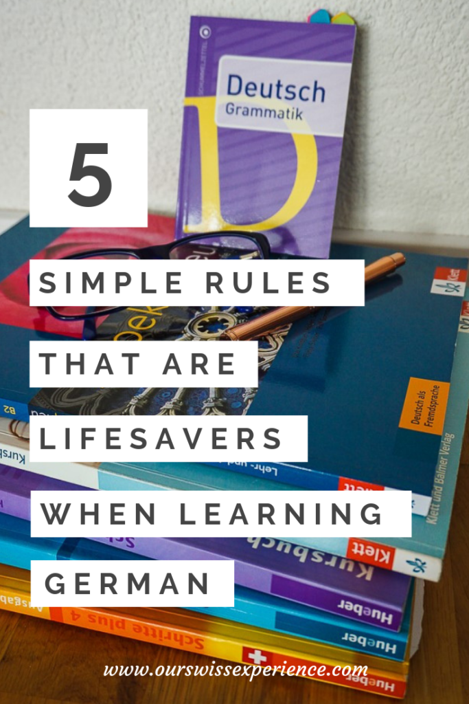 5 simple rules that are lifesavers when learning German