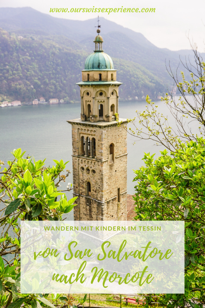 Wandern mit Kindern im Tessin: von San Salvatore nach Morcote