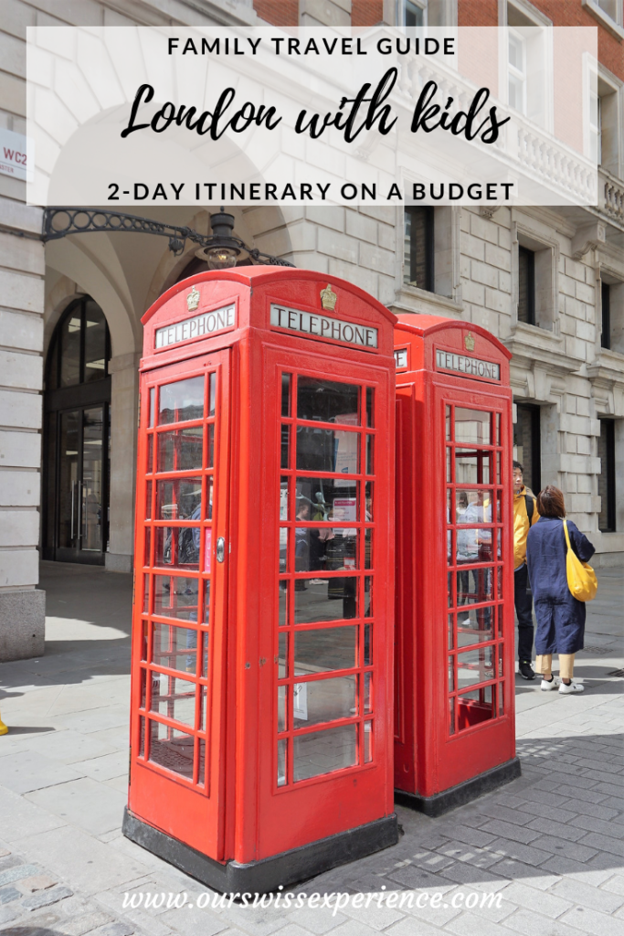 London with kids family travel guide 2