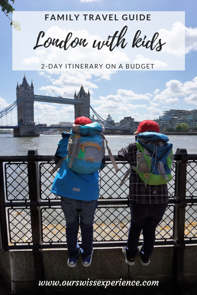 London with kids family travel guide