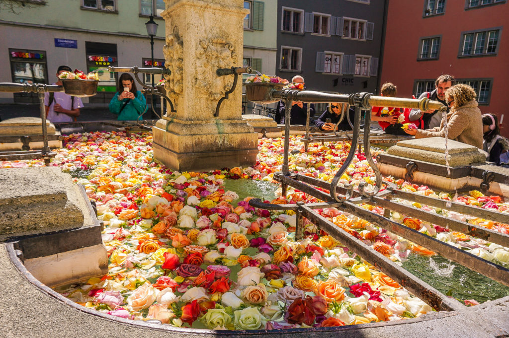 zurich walking tour map