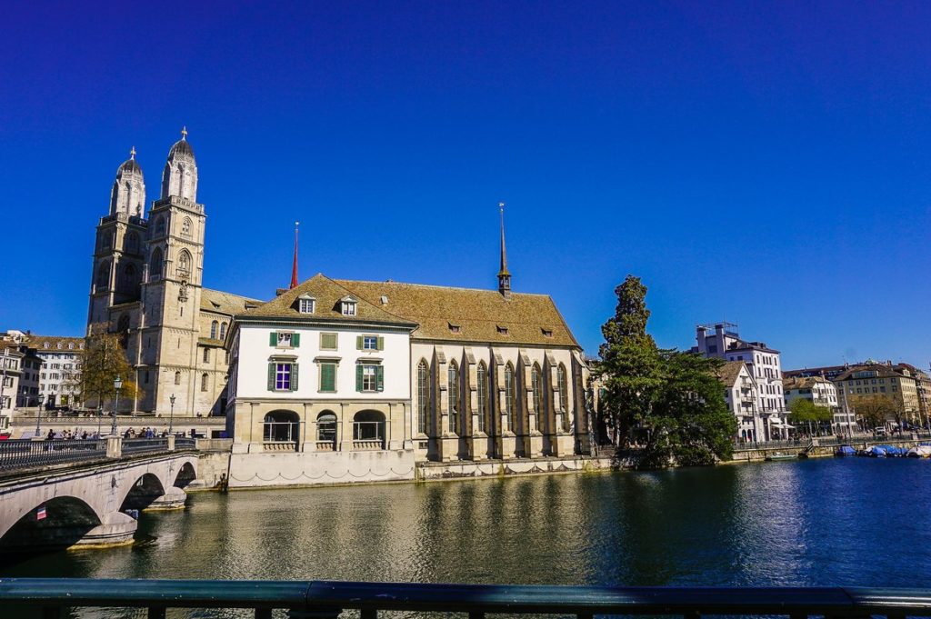 zurich walking tour map