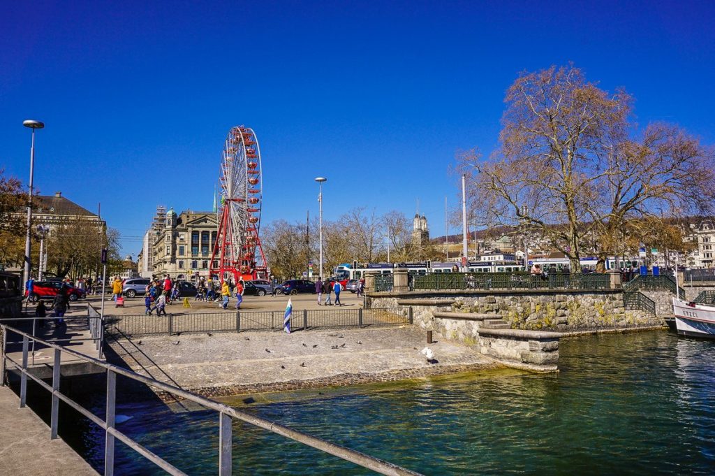 zurich walking tour map