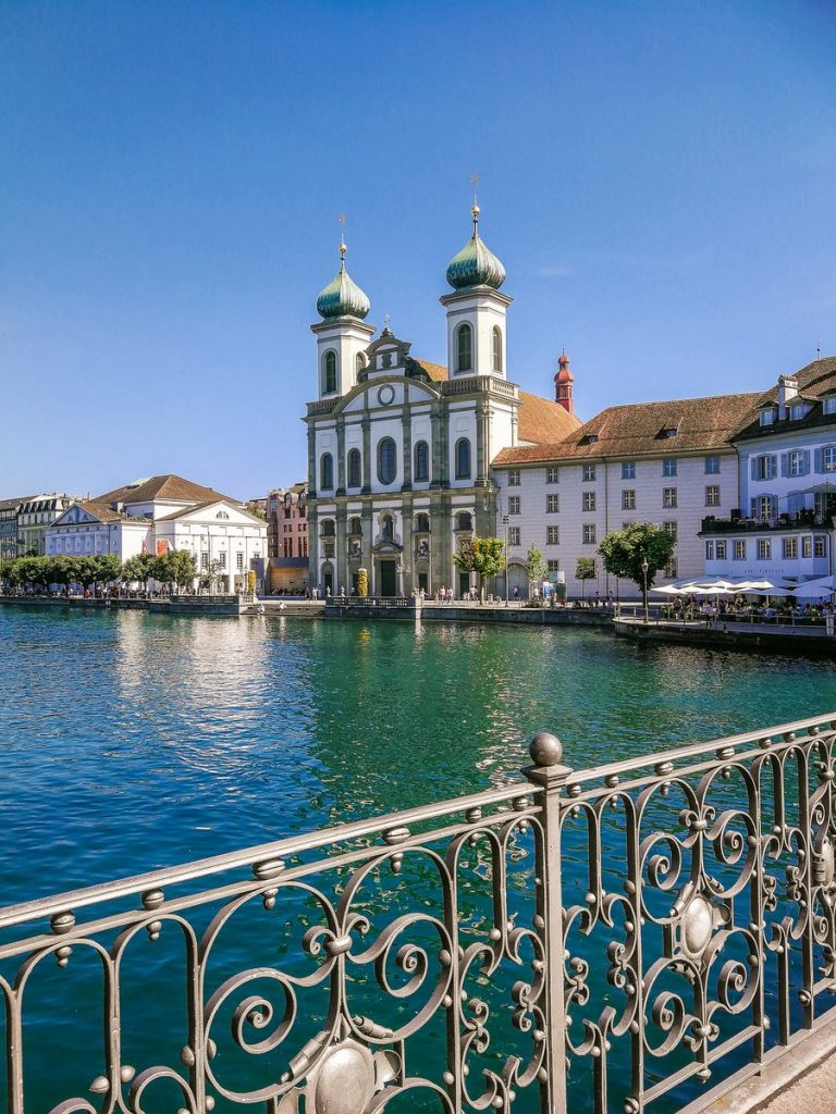 walking tour lucerne map