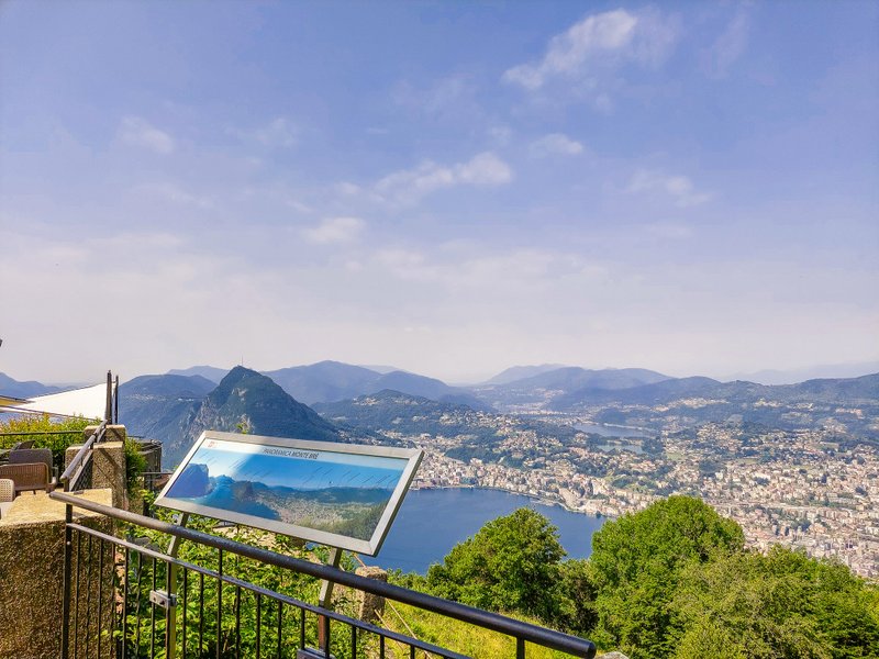 Lugano, Switzerland. 29th Nov, 2020. General view of Monte Bré