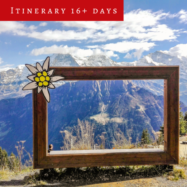 Tailor-made itinerary 16 and more days
